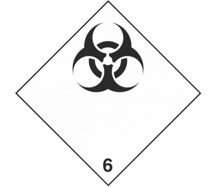 Знак "Инфекционные вещества" (Класс 6.2)