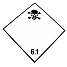 Знак "Токсичные вещества" (Класс 6.1)