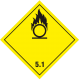 Знак "Окисляющие вещества и органические пероксиды" (Класс 5.1)