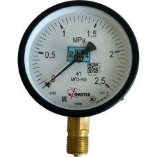 Вакуумметры, мановакуумметры, манометры общетехнические ВП3-Уф, МВП3-Уф, МП3-Уф (⌀ 100 мм)