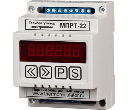 Терморегулятор 2-канальный МПРТ-22 (от -200°C до +1200°C)