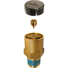 Клапан предохранительный PV24 совмещенный с обратным клапаном (внешняя резьба 1-¼”)